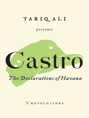 cover image of The Declarations of Havana